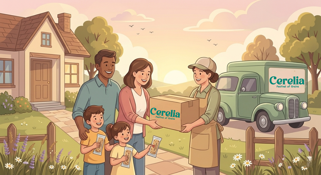 The journey continues with you — happy family delivery